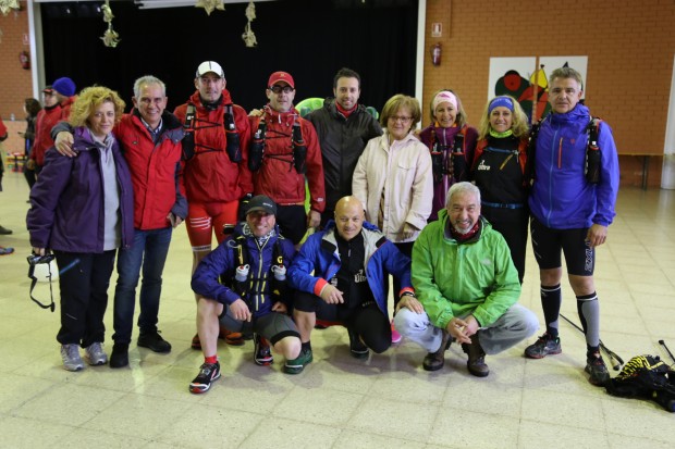 Salida reto solidario GR-261