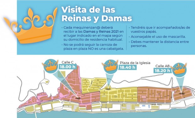 Desfile damas y reinas