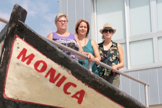 Una ‘puntona’ recuerda la relación entre Mequinenza y sus ríos 