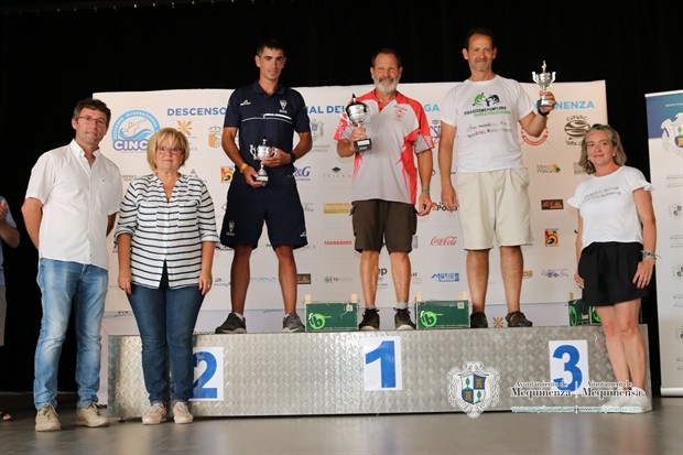 Pablo Zamora gana el XXII Descenso Internacional del Cinca en Piragua